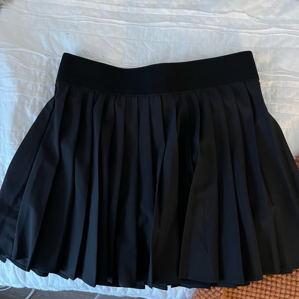 Pleated tennis skirt